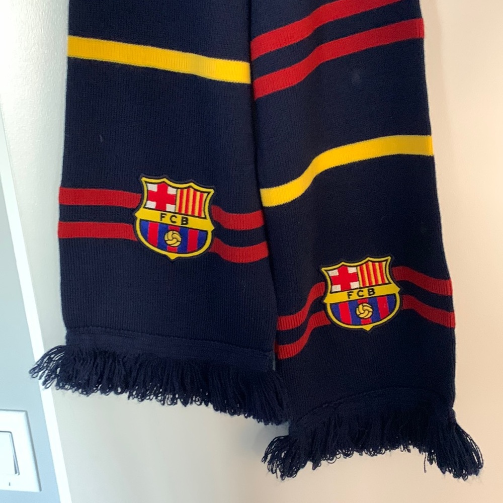 FCB Barcelona Soccer scarf